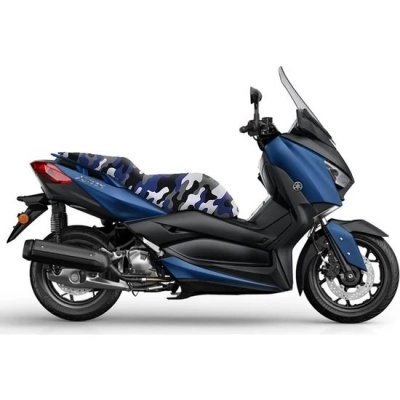 deeb X-Max 250 Sele Kılıfı Lacivert Beyaz
