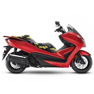deeb Honda Forza 300 Sele Kılıfı Gri Sarı