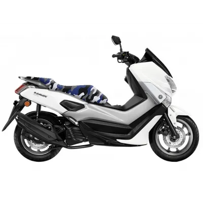 deeb N-Max 125 Sele Kılıfı Lacivert Beyaz