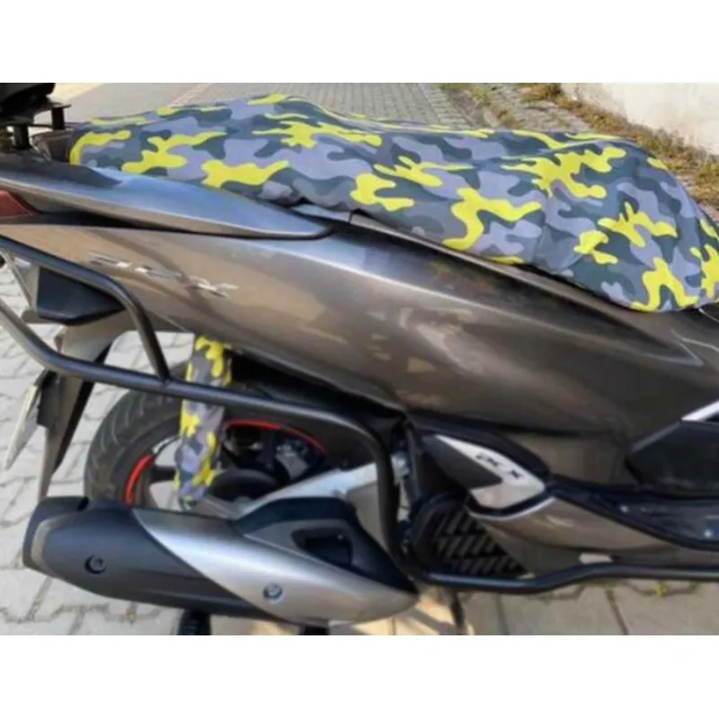 deeb Pcx 125 Sele Kılıfı Gri Sarı Kamuflaj deeb Pcx 125 Sele Kılıfı Gri Sarı Kamuflaj