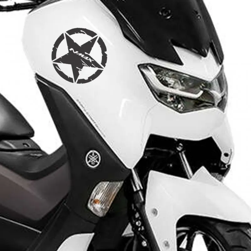 deeb Army nMax Yıldız Sticker Etiket Mat Siyah - 2 Adet deeb Army nMax Yıldız Sticker Etiket Mat Siyah - 2 Adet