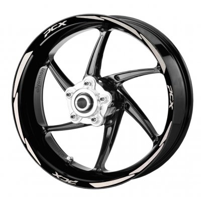 deeb Pcx Jant Şeridi Beyaz Model S