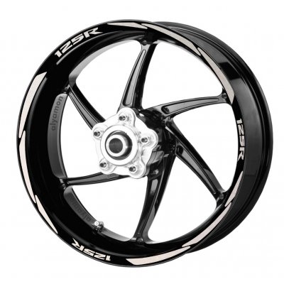 deeb CBR 125  Jant Şeridi Beyaz Beyaz Model S