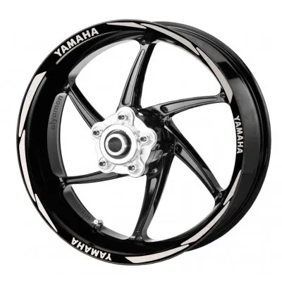 deeb Yamaha Jant Şeridi Beyaz Beyaz Model S