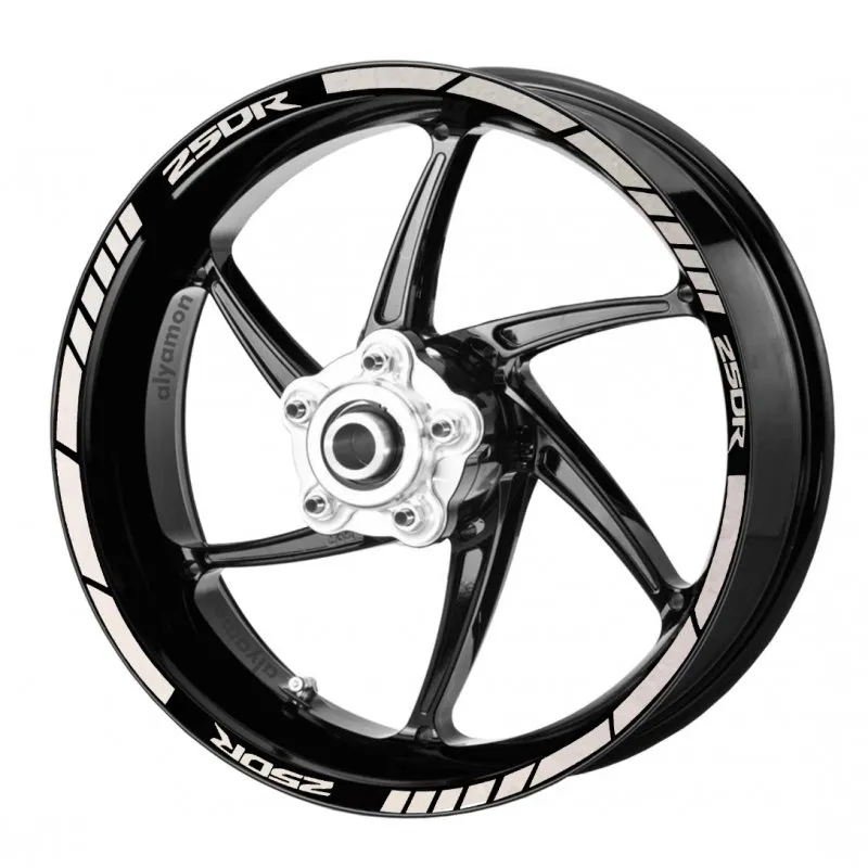 deeb CBR 250 Jant Şeridi Beyaz Beyaz Model X deeb CBR 250 Jant Şeridi Beyaz Beyaz Model X