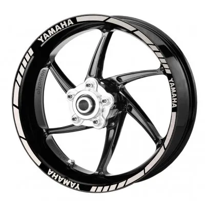 deeb Yamaha Jant Şeridi Beyaz Beyaz Model X