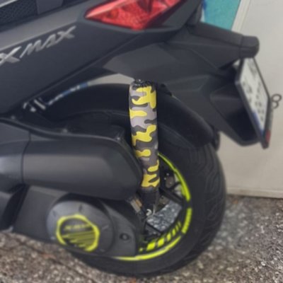 deeb Honda Dio Amortisör Kılıfı Çorabı Gri Sarı