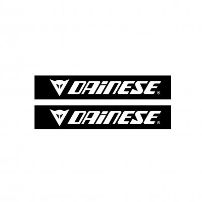 Dainese Motorcu Boru Sticker Set Beyaz