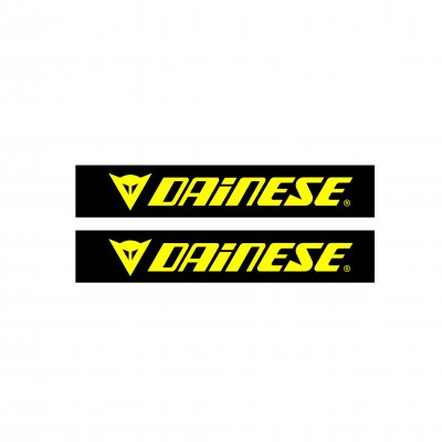 Dainese Motorcu Boru Sticker Set Sarı