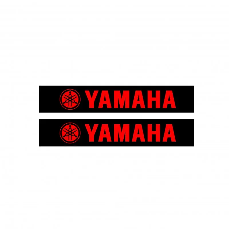 Yamaha Motorcu Boru Sticker Set Kırmızı Yamaha Motorcu Boru Sticker Set Kırmızı