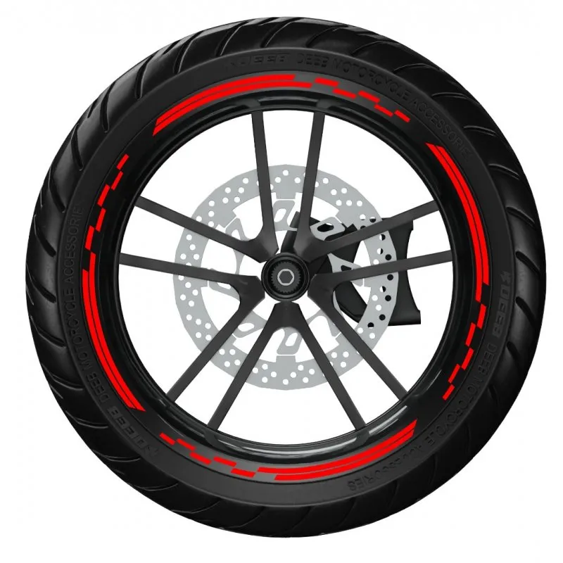 deeb Motogp Jant Şeridi Reklektif Kırmızı deeb Motogp Jant Şeridi Reklektif Kırmızı