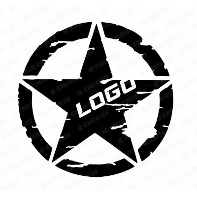 deeb Motosiklet Army Yıldız Sticker Kişiselleştir