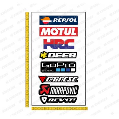 deeb Honda Cbr Motorcu Sticker Seti