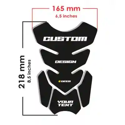 UNIVERSAL Kişiselleştirilebilir Motosiklet Tankpad 7 Farklı Model