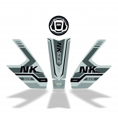 CF Moto 250 NK 2023 Uyumlu deeb X Tank Pad Gri
