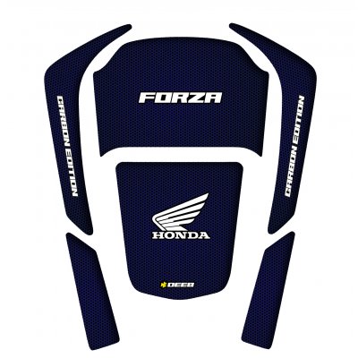 Forza 250 2021-2023 Tankpad deeb Navy Blue Carbon Edition